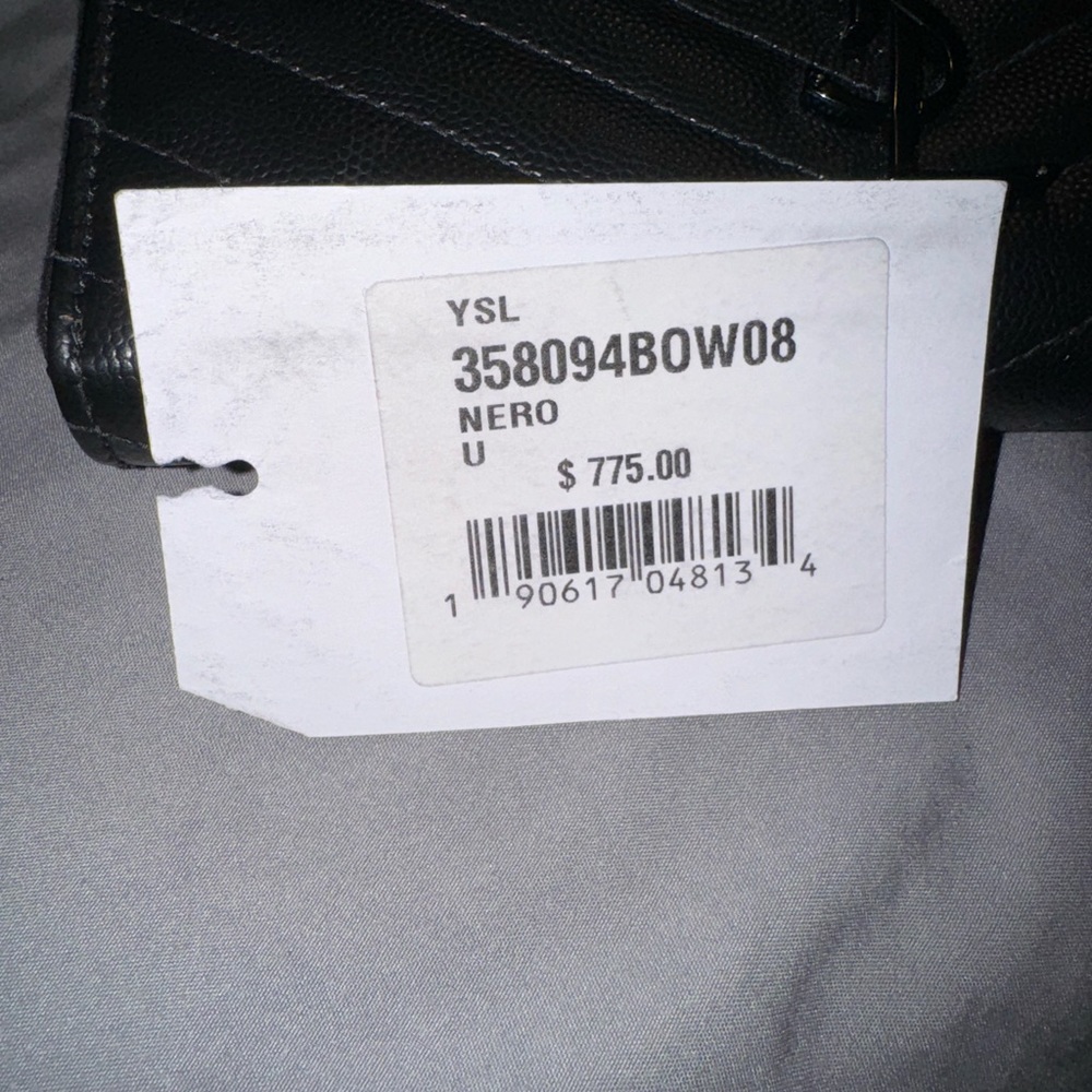 YSL Monogram Quilted Wallet - Picture 12 of 12